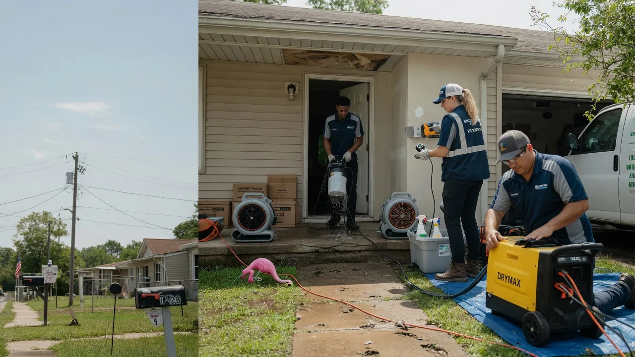 Storm Damage Water Removal in Hostetter, PA near me